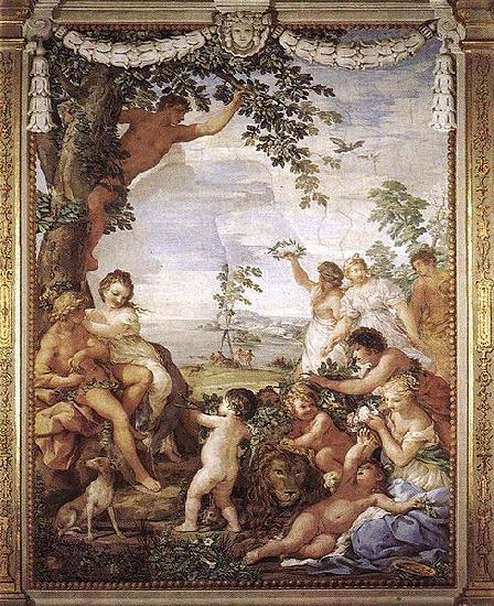 Pietro da Cortona The Golden Age by Pietro da Cortona. China oil painting art